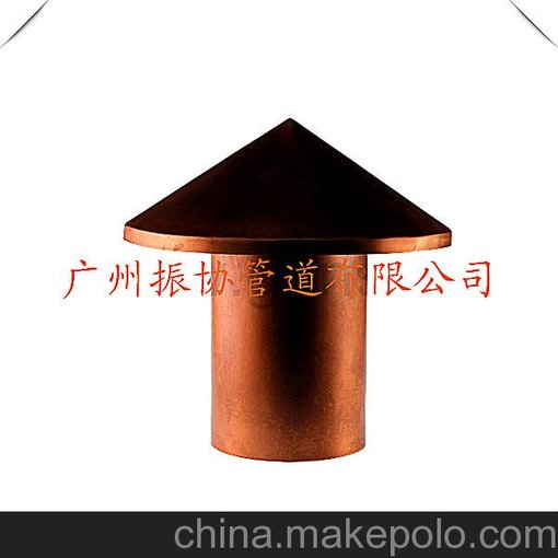 復古銅裝飾品（銅天溝、塔尖、避雷針、瓦片、通氣帽）圖片