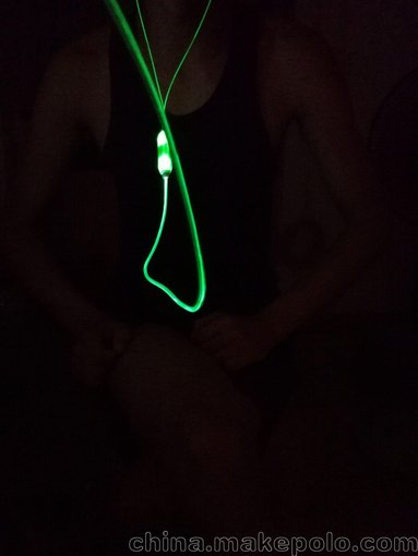 PL線夜光熒光耳塞 隨音樂(lè)發(fā)光線控耳機(jī) 電腦手機(jī)線控通用運(yùn)動(dòng)耳機(jī)圖片