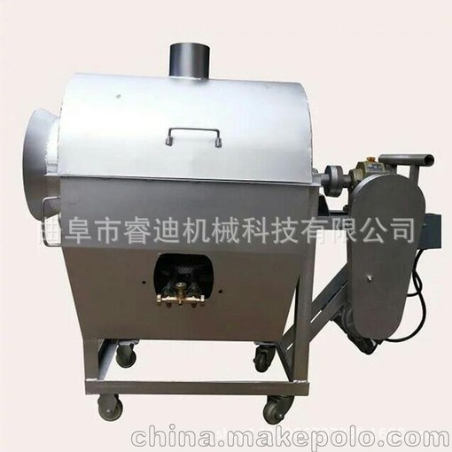 環(huán)保節(jié)能臥式炒貨機(jī) 多功能滾筒炒貨機(jī)圖片