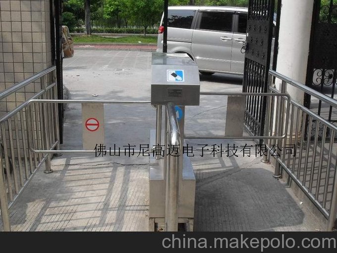 NGM長(cháng)橋式斜角雙機芯擺閘 非機動(dòng)車(chē)通道門(mén)禁機 表面烤漆 顏色可選圖片