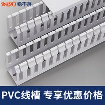 塑料线槽生产厂家 PVC走线槽供应商 配电线槽免费拿样稳不落