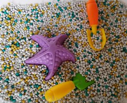 淘气堡儿童乐园 幼儿园 沙池纳米沙颗粒 彩石替代决明子 玩具沙子