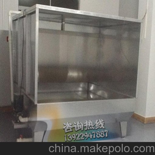 環(huán)保水簾柜/噴漆噴油柜/噴漆臺/單工位/水濂柜噴油除塵設備圖片