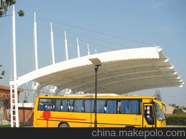 濮陽膜結(jié)構(gòu)停車棚 膜結(jié)構(gòu)車棚公司圖片