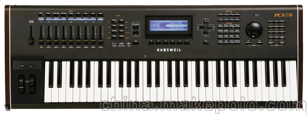 Kurzweil/科茲威爾 PC3K6 專業(yè)舞臺(tái)電鋼琴