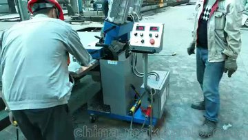 GMMA-100L钢板铣边机加工视频