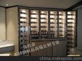 供应深圳红酒商酒窖恒温不锈钢酒柜酒架专业设计团队生产厂家