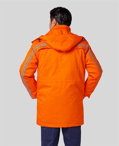 上海金山勞保工作服棉衣定做廠家圖片