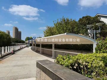 常州车棚 电动车充电车棚 自行车停车棚 常州膜结构