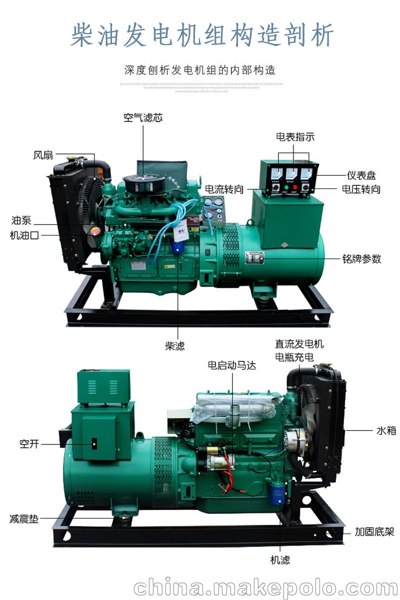 泽腾350KW柴油发电机组涡轮增压 电调