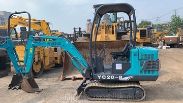 漯河出售8成新徐工XP262轮胎压路机,玉柴20-8小挖机