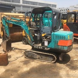 漯河出售8成新徐工XP262轮胎压路机,玉柴20-8小挖机