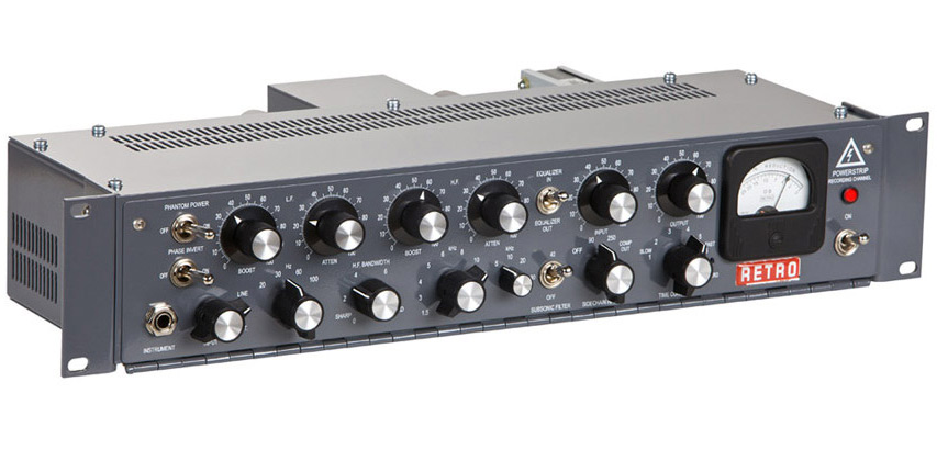 Retro Instruments Powerstrip Recording Channel 录音通道条